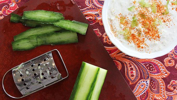 Savory Yogurt For Dinner? Try Cucumber Raita