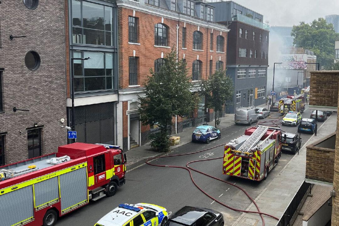Large Blaze in Central London Railway Arch Under Control: Fire Service