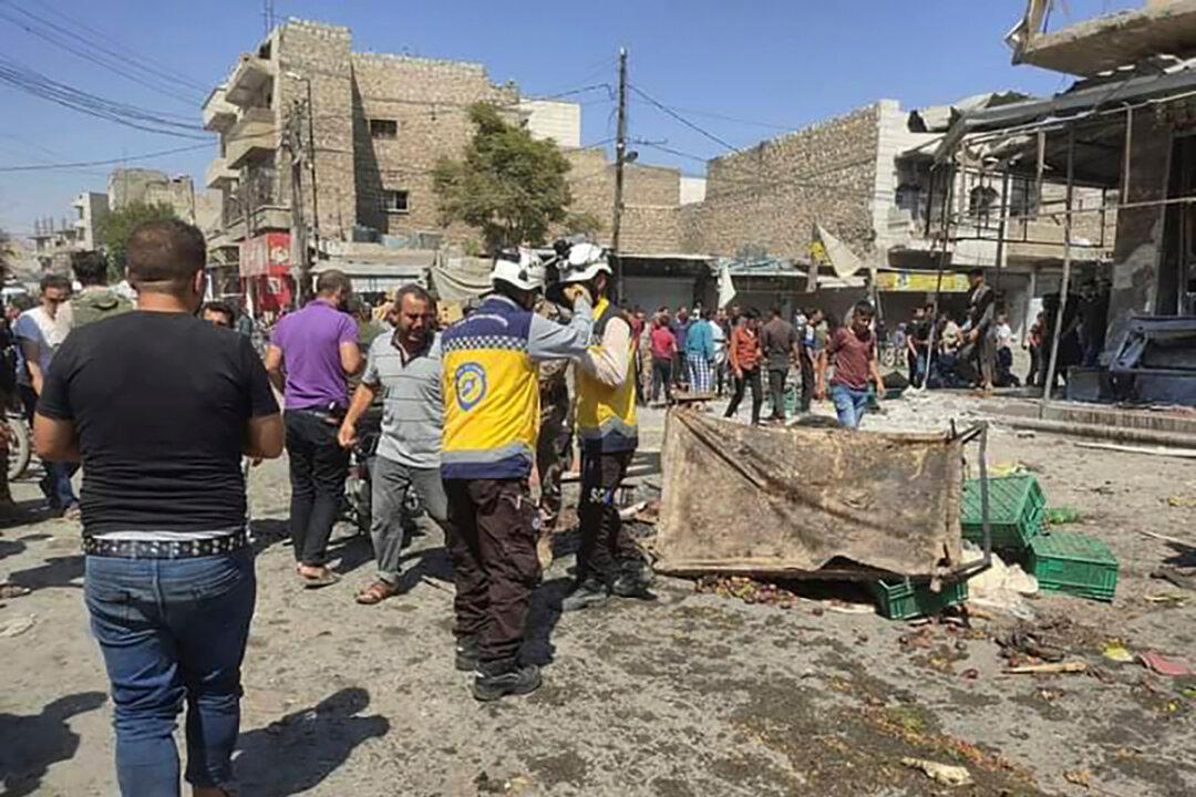 Market Blast in North Syria Kills 15 People, Wounds Dozens