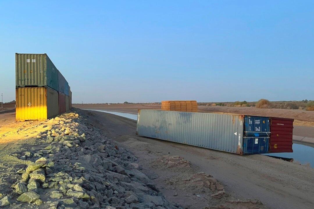 Foul Play Suspected After Makeshift Border Wall in Arizona Partly Toppled: Officials