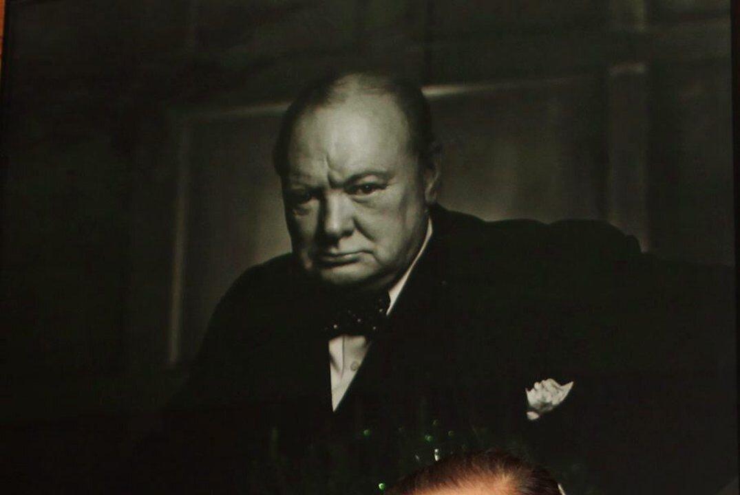 Famous Yousuf Karsh Portrait of Sir Winston Churchill Stolen From Château Laurier