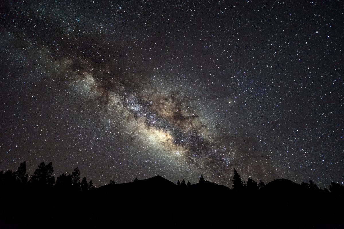 Stars above La Palma. (Copyright VisitLaPalma.es)
