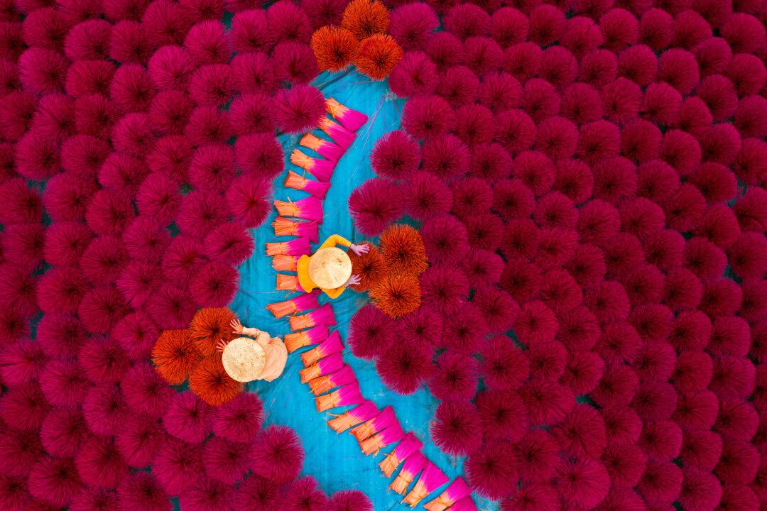 Vietnam’s Incense Village: Beautiful Photos of Thousands of Colorful Incense Sticks