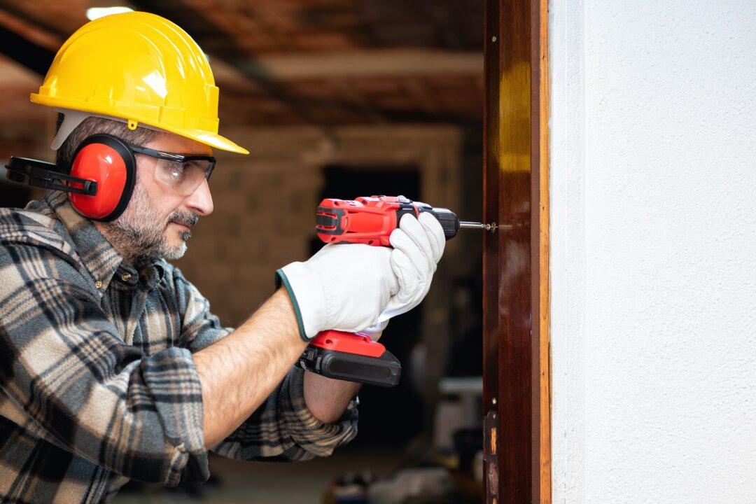 Make Certain New Door Hinges Are Aligned