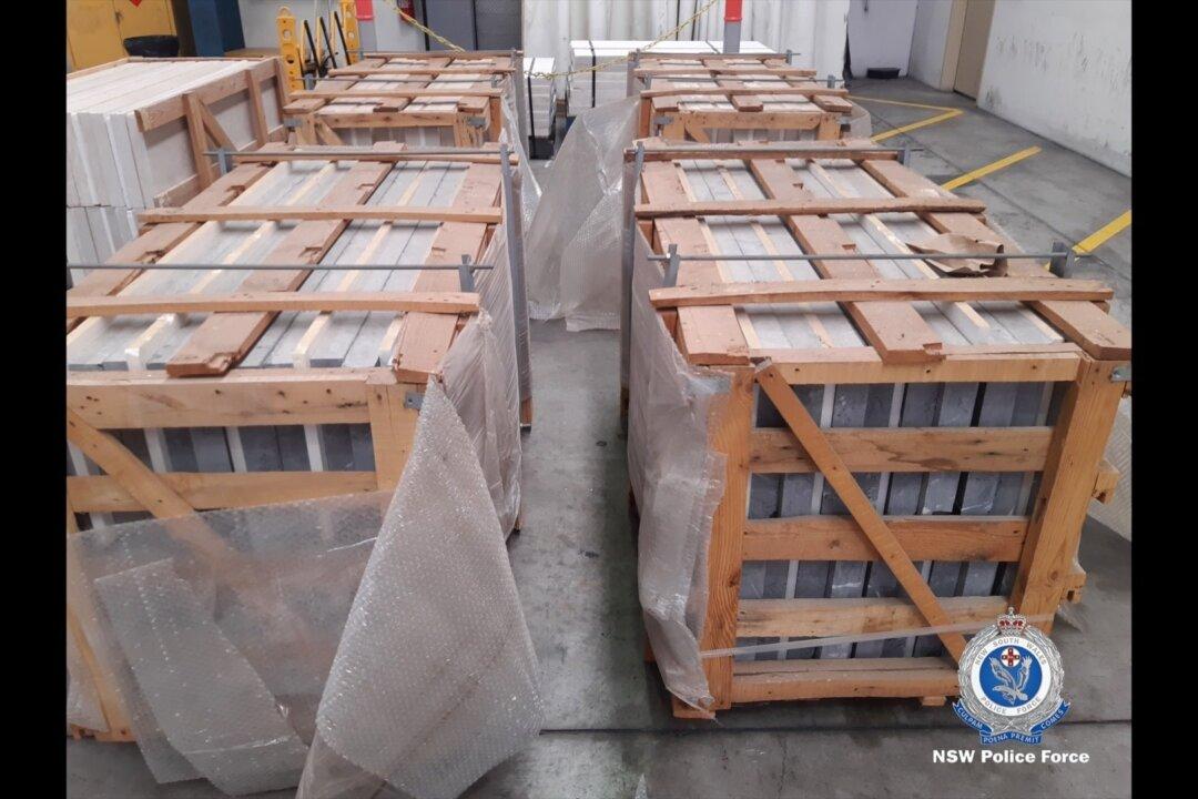 Record $1.6 Billion of Illegal Drug ‘Ice’ Seized at Australia Border