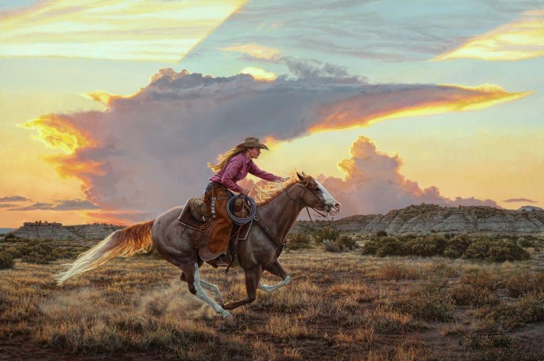 "Glorious Freedom" (Courtesy of <a href="https://www.instagram.com/timcoxfineart/">Tim Cox Fine Art</a>)