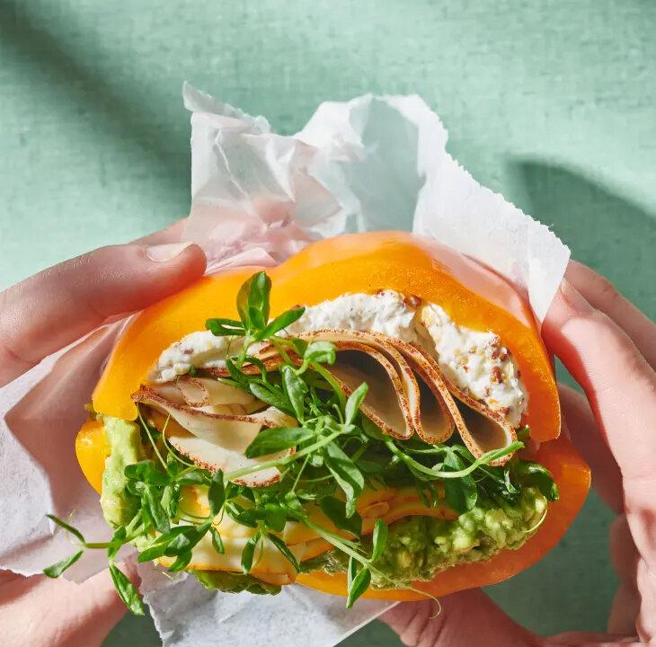 Crunchy Bell Pepper Sandwiches Are the Perfect Workday Lunch