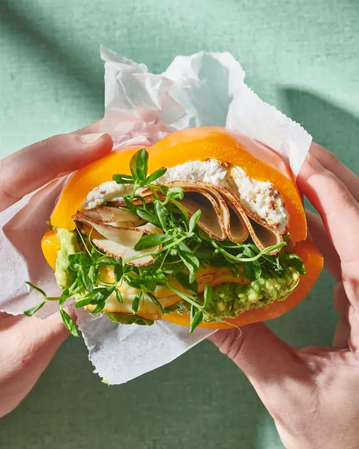 Crunchy Bell Pepper Sandwiches Are the Perfect Workday Lunch