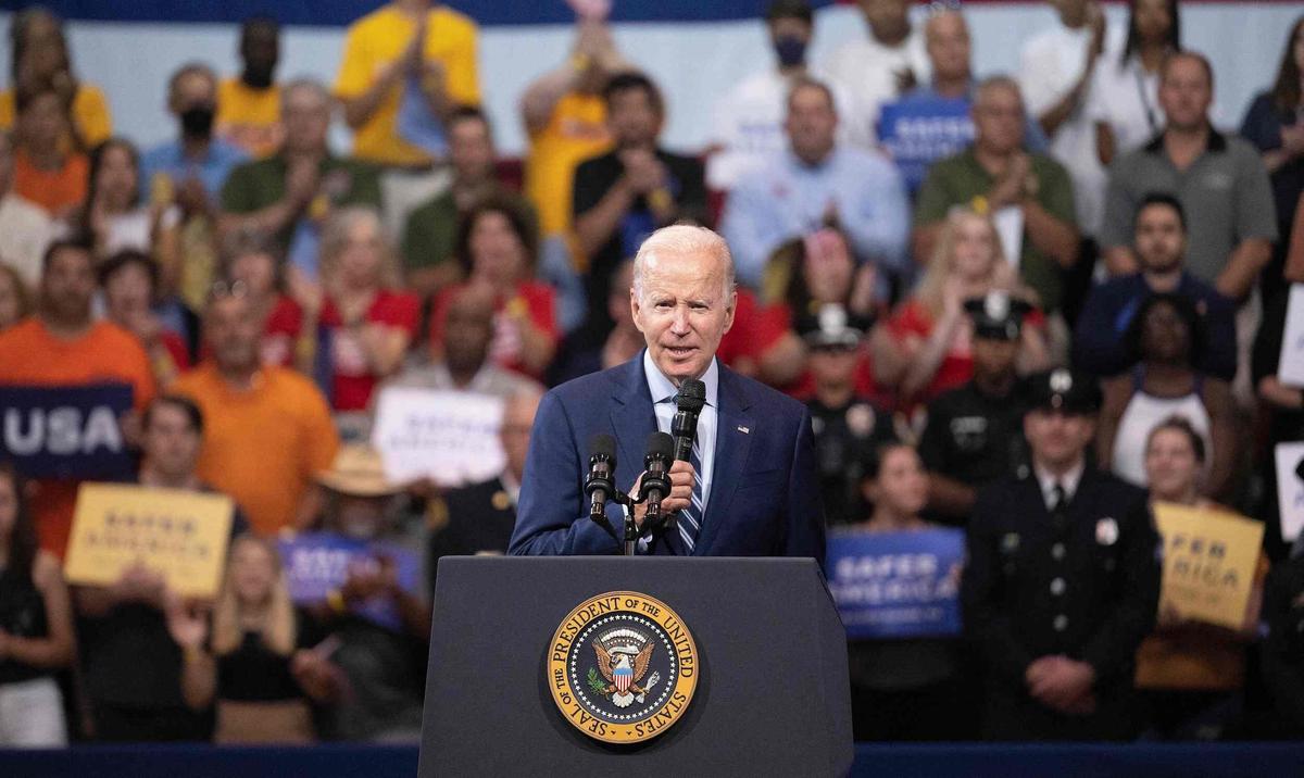 Trump Supporters Still on Biden’s Mind During Labor Day Speeches
