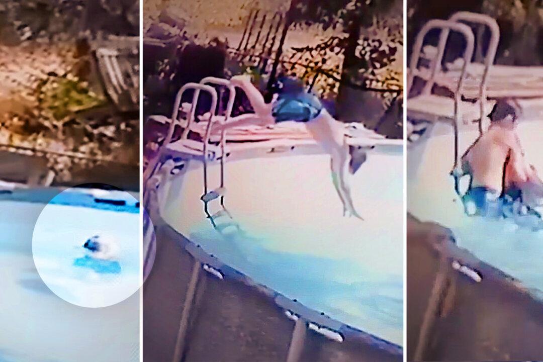 ‘Terrifying’ Footage Shows 10-Year-Old Jumping Into Pool to Save Mom Having Seizure While Swimming
