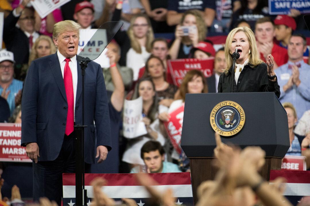 Sen. Marsha Blackburn Joins Handful of Tennessee Republicans Endorsing Trump