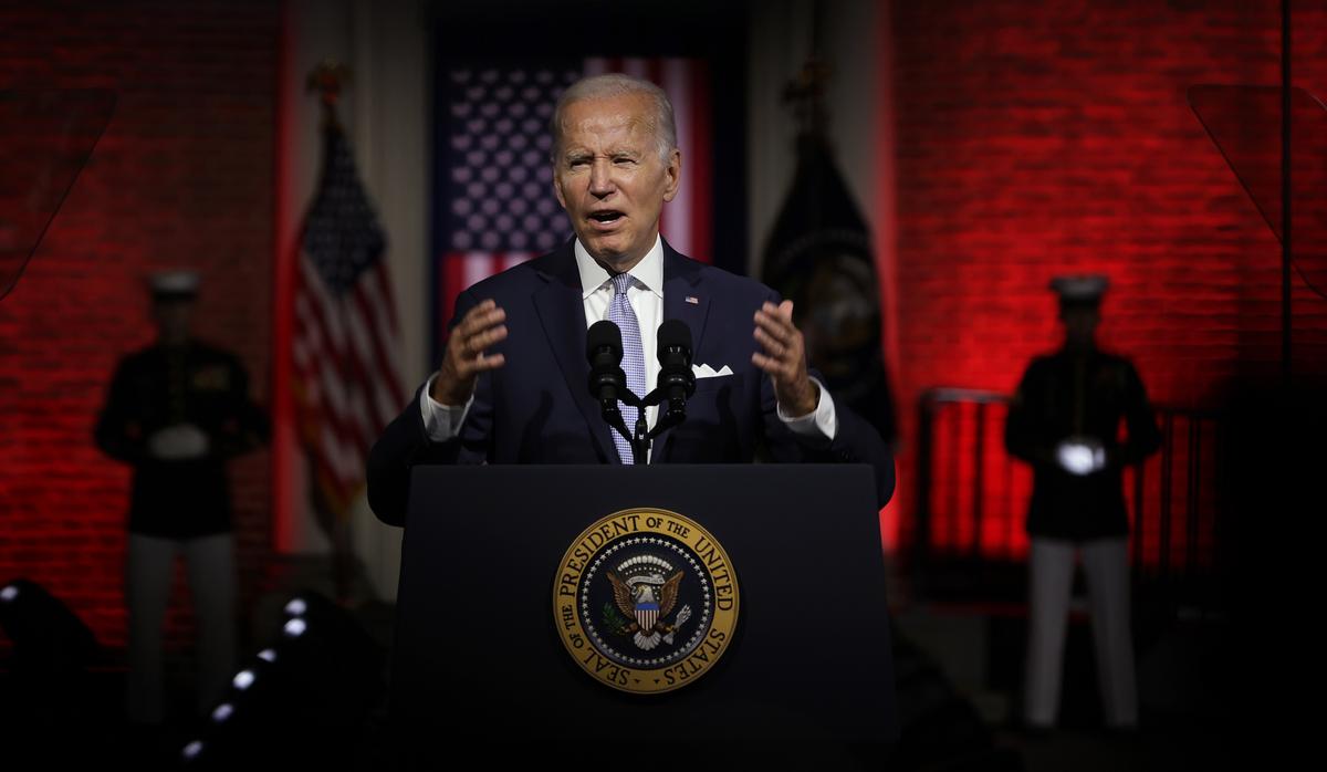White House Defends Presence of Marines at Biden’s Anti-MAGA Speech