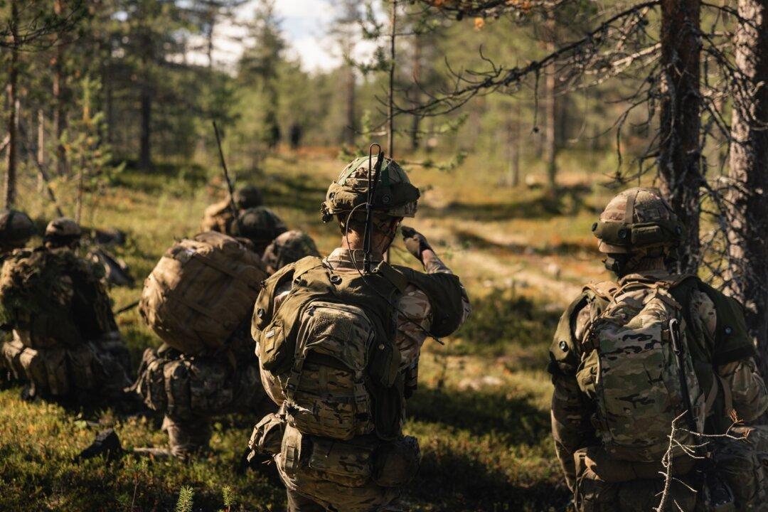 British Troops Join Training Drill With Swedish and Finnish Forces