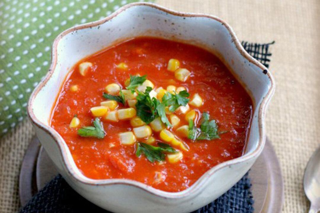 A Sheet Pan Soup to Bridge the Seasons