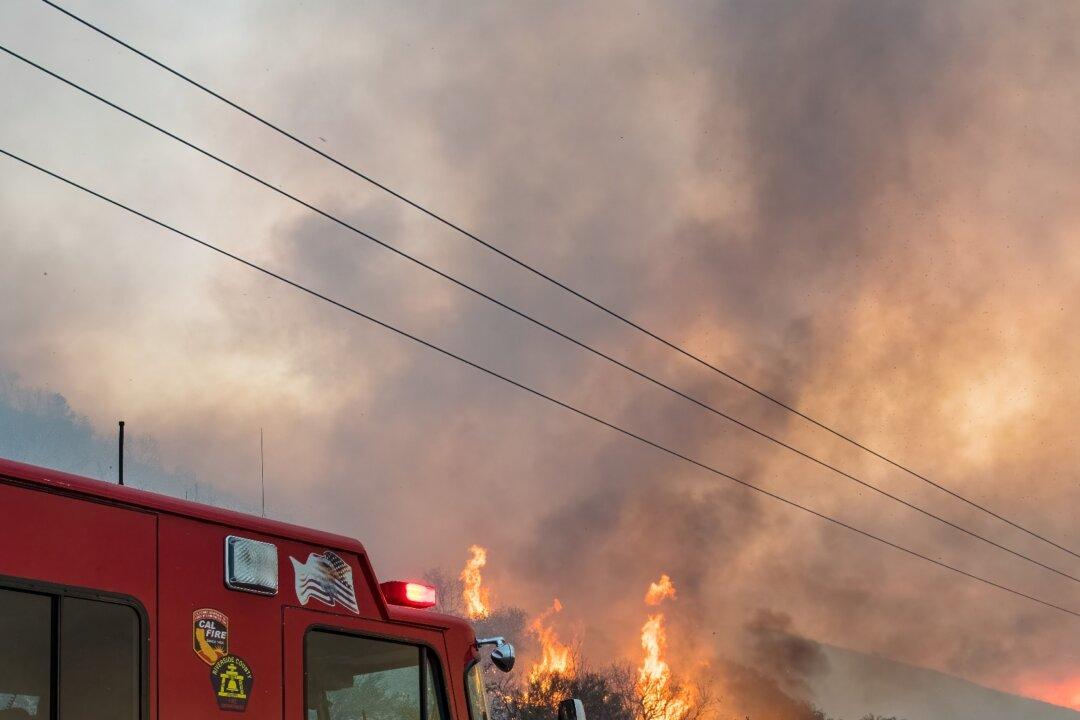 Riverside Wildfire Destroys 3 Houses; Santa Barbara County Fire Grows