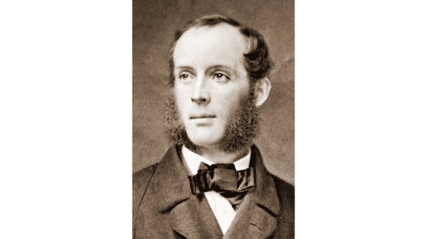 A photographic portrait of Frederic Edwin Church, 1826, by Brady-Handy. Library of Congress. (Public Domain)