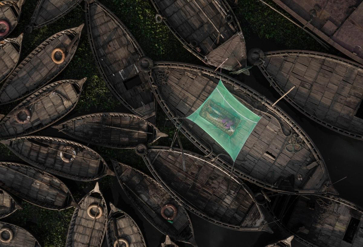 By Anindita Roy, Bangladesh. (Anindita Roy/Drone Photo Awards 2022)
