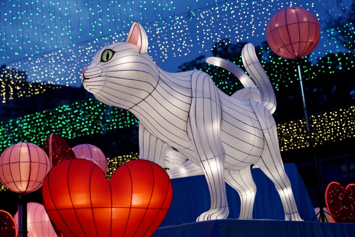 Mid-Autumn Lantern Display at Hong Kong Park Lights Up