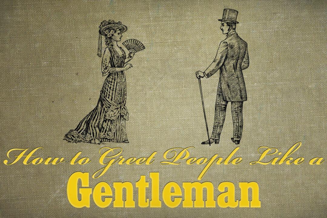 How to Do Greetings Properly, Like a Gentleman—According to an Etiquette Manual From the 1880s