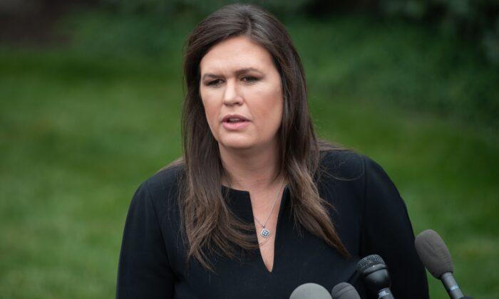 Sarah Sanders Released From Hospital After Cancer Surgery