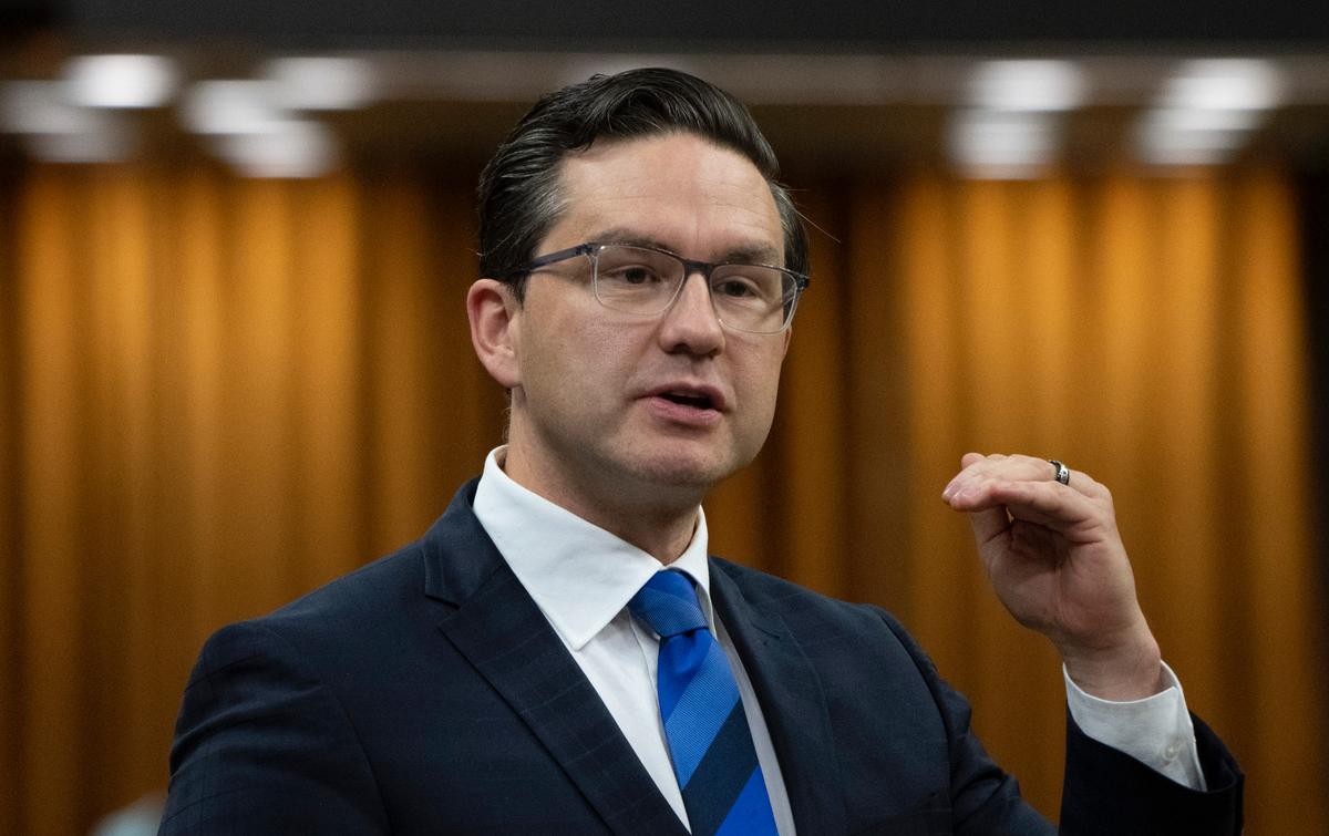 ‘Ground the Jet’: Poilievre Has First Joust With Trudeau in the House as Tory Leader