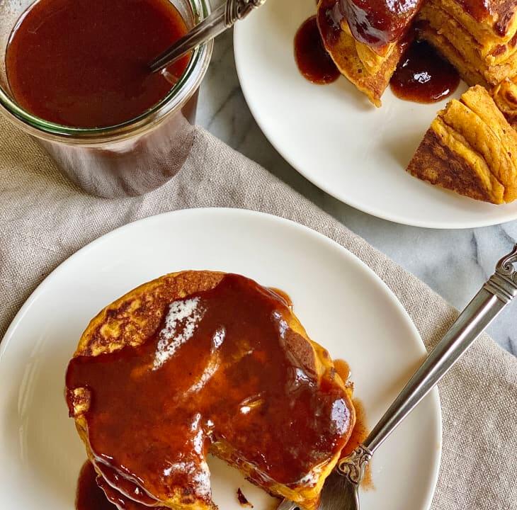 Pumpkin Pancakes, the Cozy Weather Breakfast of Our Dreams