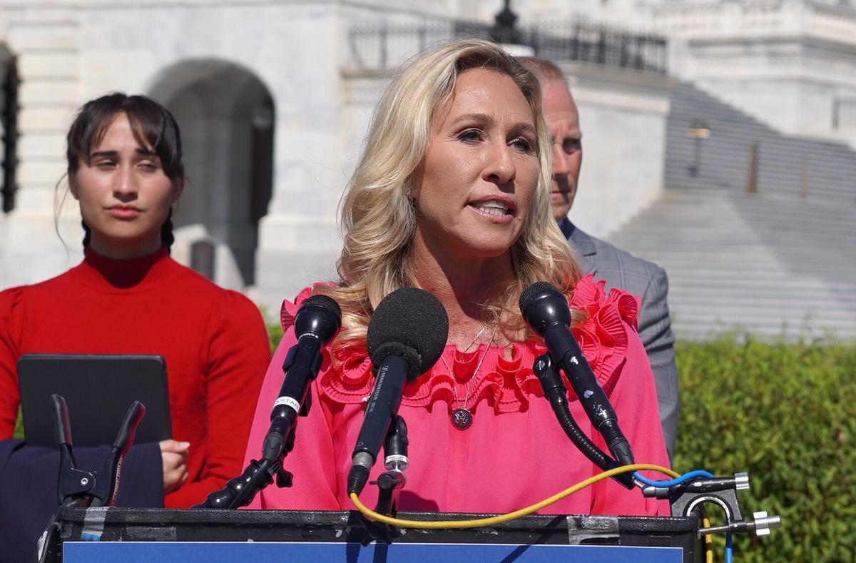 Twitter Restricts Marjorie Taylor Greene’s Account After ‘Trans Day of Vengeance’ Post