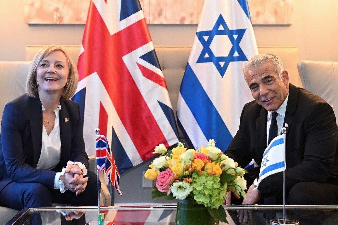 UK Weighs Relocating Embassy in Israel to Jerusalem, Truss Says