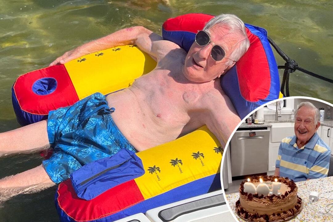 Age-Defying Grandpa Dives Into a Lake on 106th Birthday, Says God Takes Care of Him