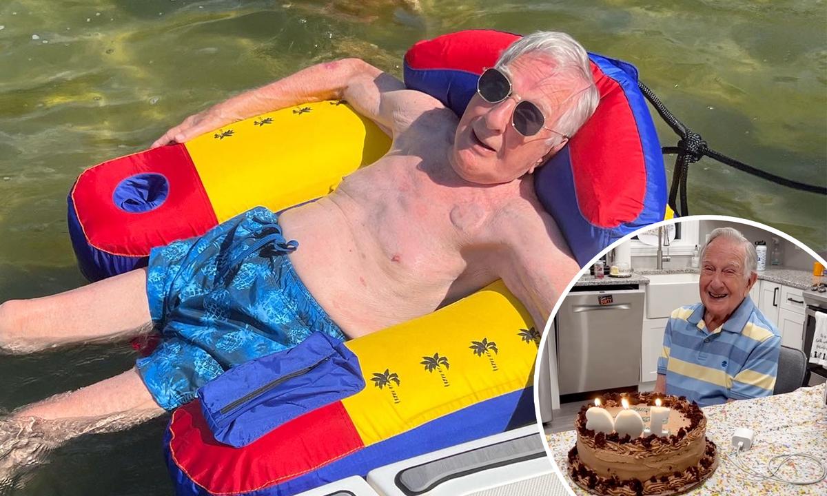 Age-Defying Grandpa Dives Into a Lake on 106th Birthday, Says God Takes Care of Him
