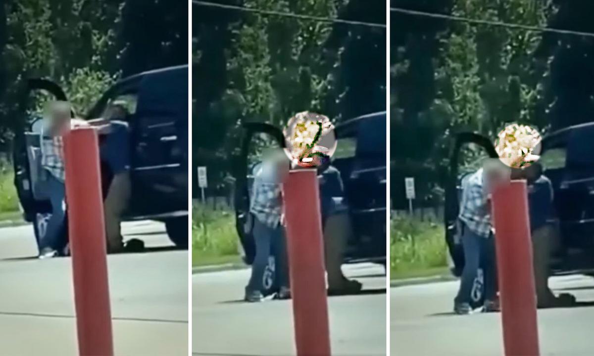 VIDEO: Bystander Rushes to Fight Off Carjacker Trying to Steal Woman’s Truck, Gets Pistol-Whipped by Suspect