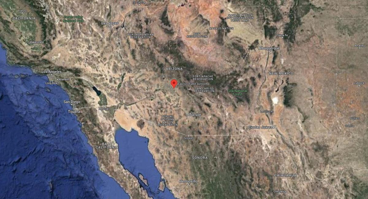 Helicopter Crashes in Arizona Desert; 2 Aboard Not Injured