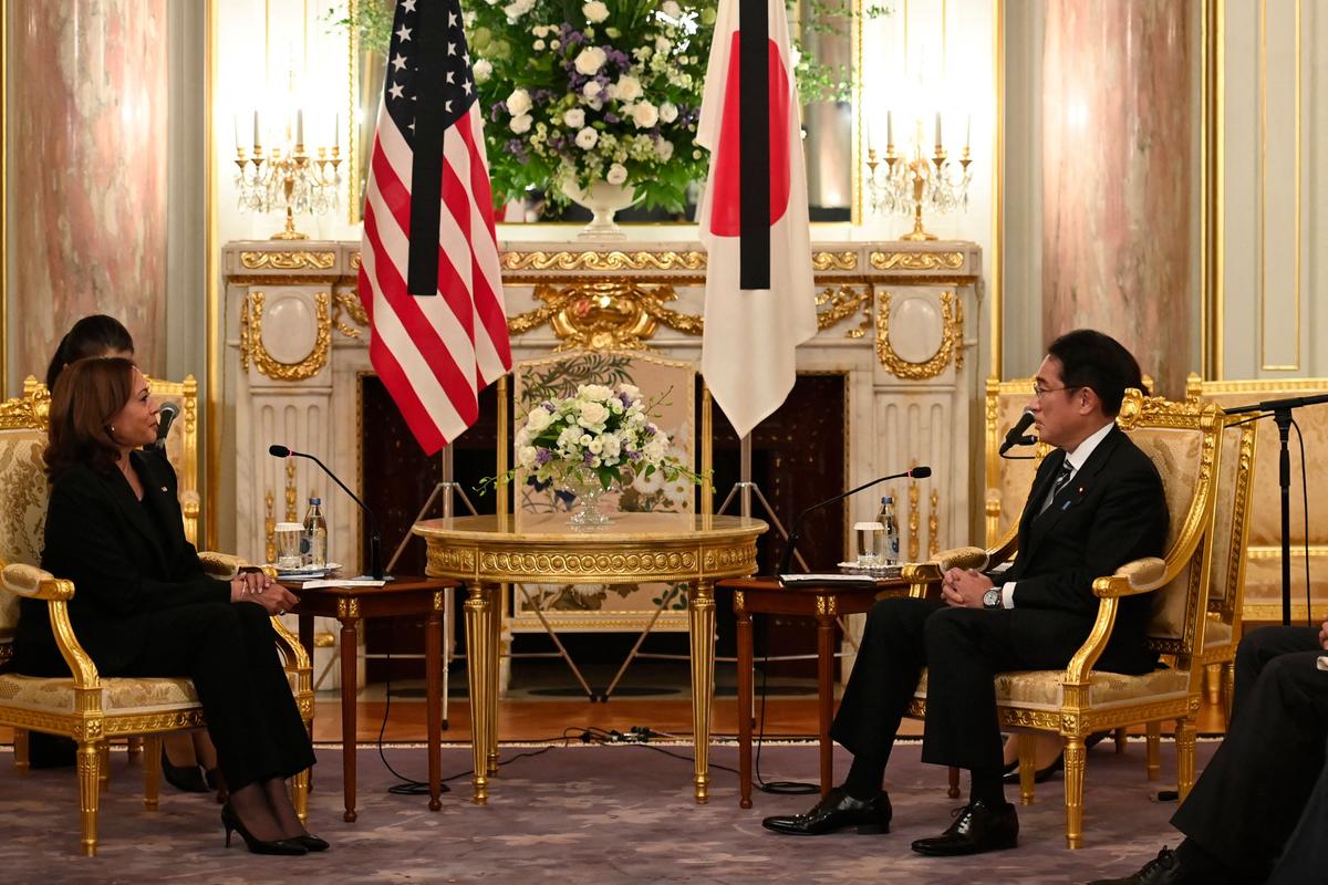 Harris and Kishida Affirm ‘Ironclad Commitment’ to Counter CCP Aggression in Taiwan Strait