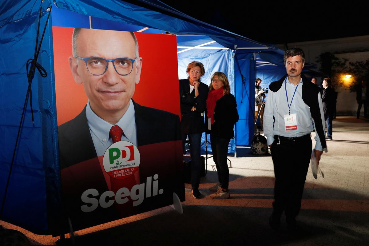 Italy’s Center-Left Democratic Party Concedes Election Defeat