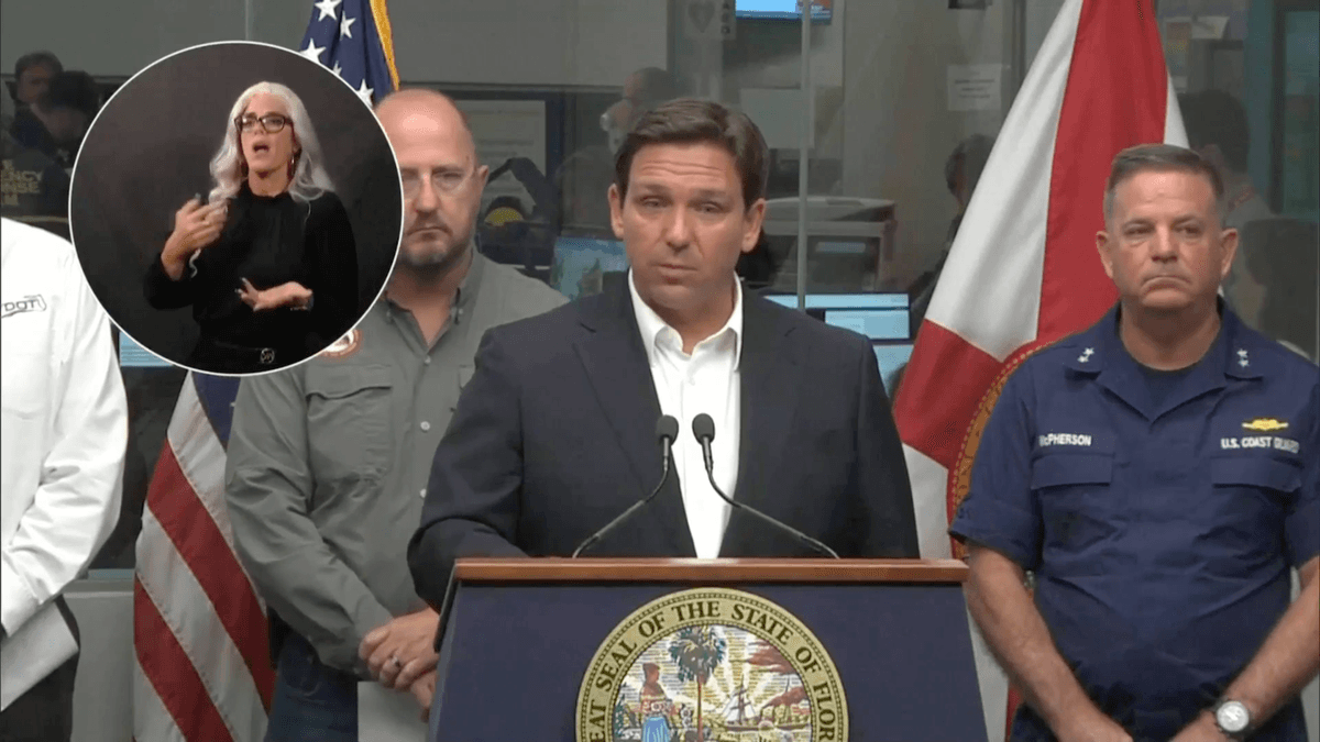 Gov. DeSantis Warns Time for Hurricane Evacuation Is Over in Several Counties