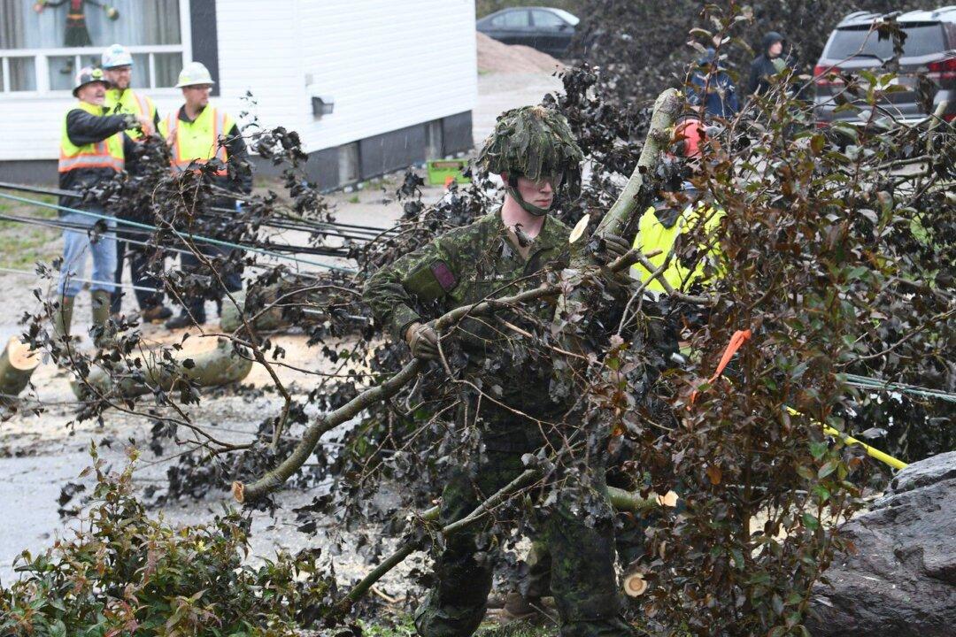 Trudeau in PEI to Inspect Extensive Damage Caused by Post-Tropical Storm Fiona