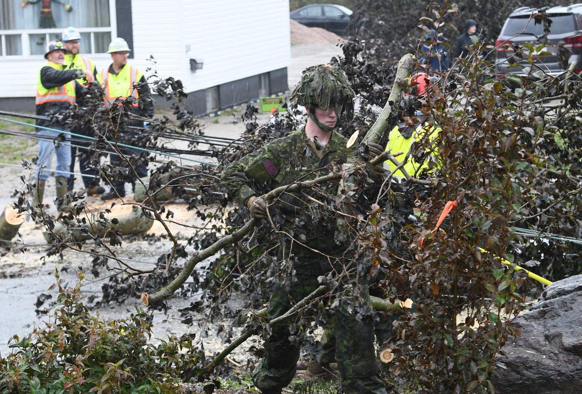 Trudeau in PEI to Inspect Extensive Damage Caused by Post-Tropical Storm Fiona