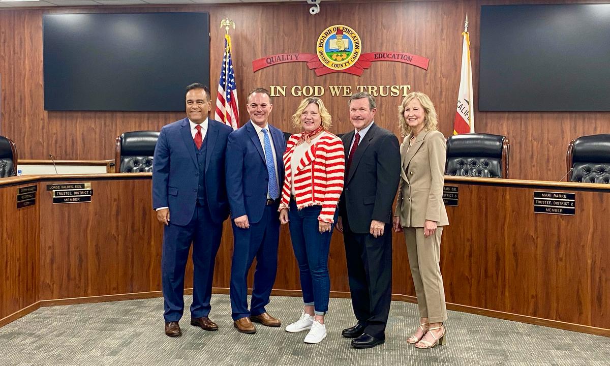 Orange County Education Board OKs ‘Parent Bill of Rights,’ Expands Parental Control Over Student Learning