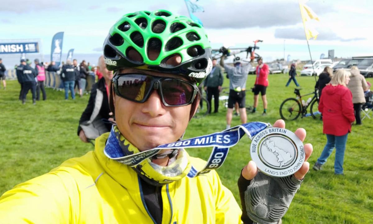 Mountain Climber Challenged to Pedal 980 Miles From Land’s End to John O’Groats