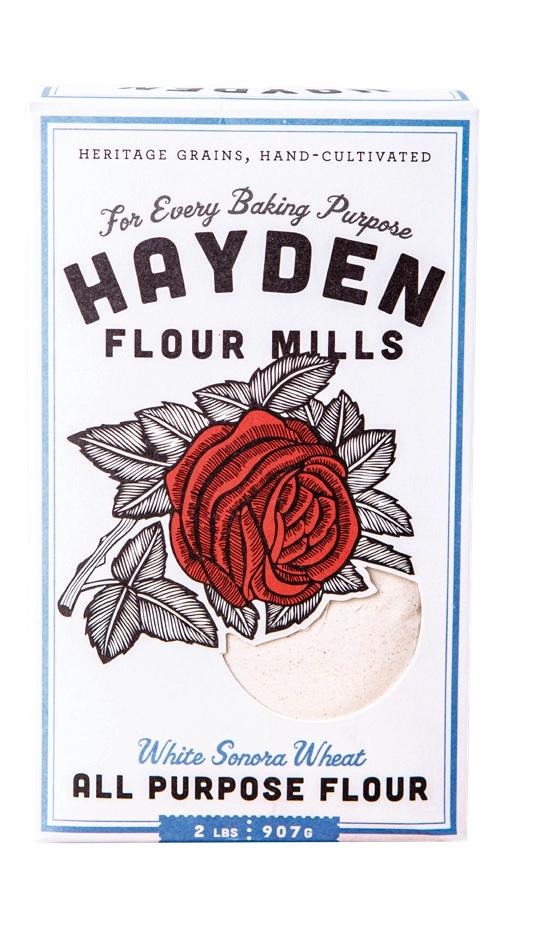 White Sonora wheat products, made from a heritage variety with a long history in the American Southwest, are among the company’s best sellers. (Courtesy of Hayden Flour Mills)
