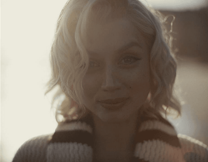 Ana de Armas as Marilyn Monroe, in "Blonde." (Netflix)