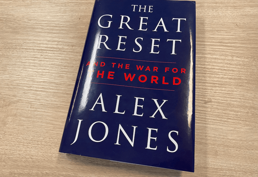 Alex Jones Warns of AI and Genetic Engineering in Best-Selling Book ‘The Great Reset’