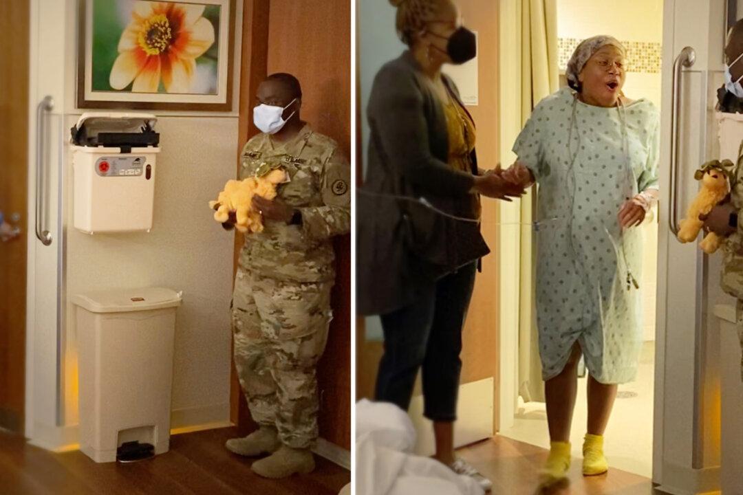 VIDEO: Pregnant Military Wife Didn’t Expect Army Husband to Be There to See Son Arrive—Then She Sees Him