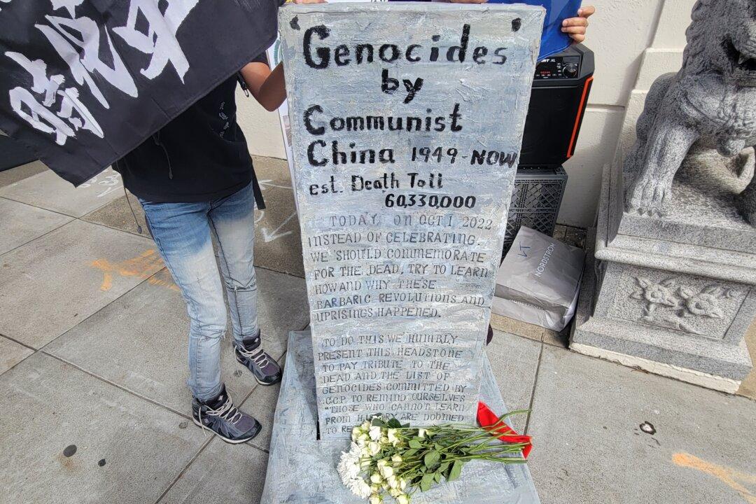 Protesters in California Hold Rallies Against CCP on China’s National Day