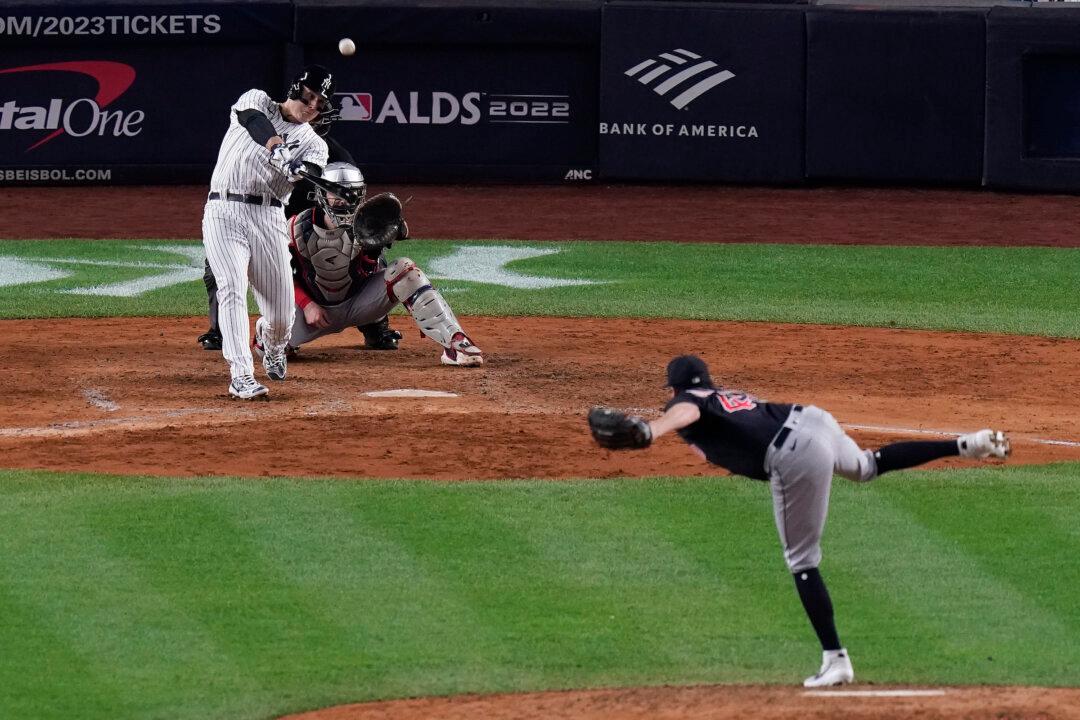 Cole Cruises, Bader, Rizzo Bash, Yanks Beat Guardians 4–1