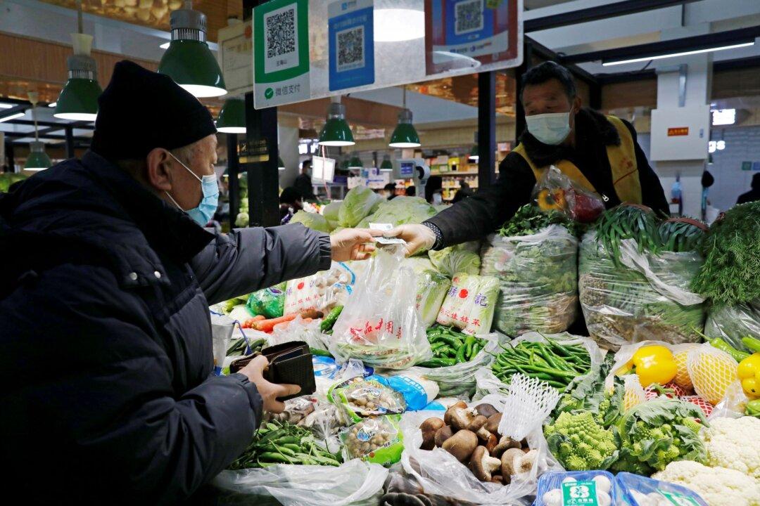 China Inflation Hits 29-Month High