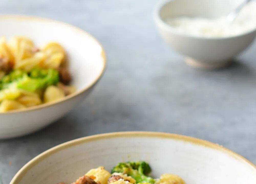 Orecchiette With Sausage and Broccoli