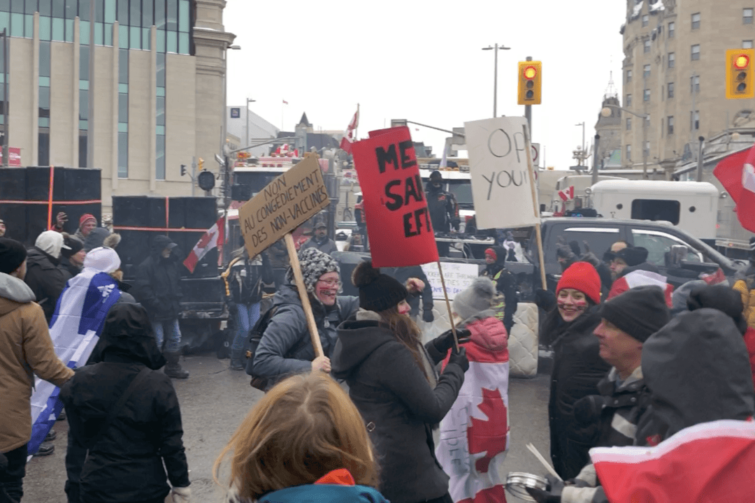 Ottawa Mayor Says Quebec ‘Biker Gang’ Held Intersection During Freedom Convoy Protest
