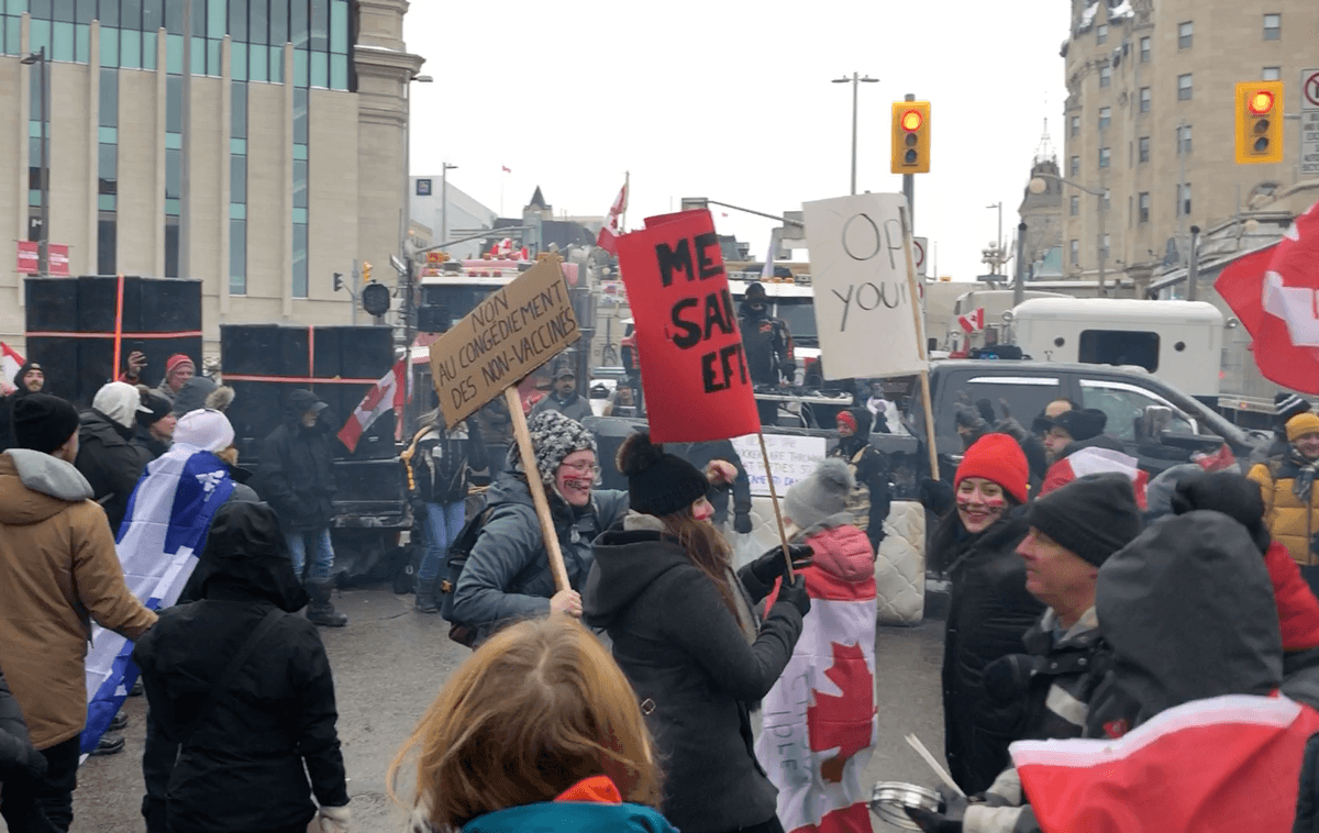 Ottawa Mayor Says Quebec ‘Biker Gang’ Held Intersection During Freedom Convoy Protest