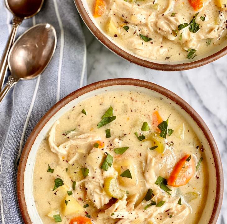 Chicken Potato Soup Is Seriously Cozy